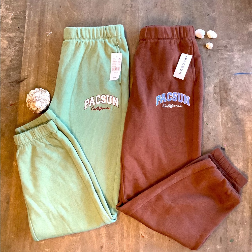 NWT lot of 2 PacSun youth sweatpants